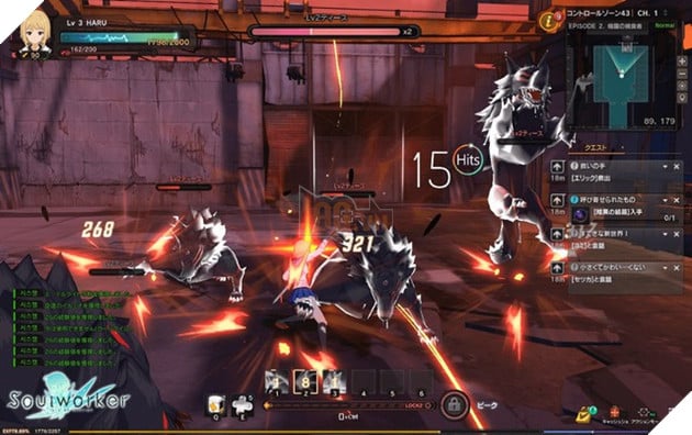 Game hoạt hình chặt chém hot Soul Worker ấn định thời điểm mở cửa bản tiếng Anh