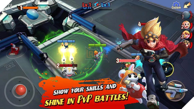 Treasure Raiders - Vào vai thợ săn kho báu trong game bắn súng đồ họa Chibi cực sắc màu