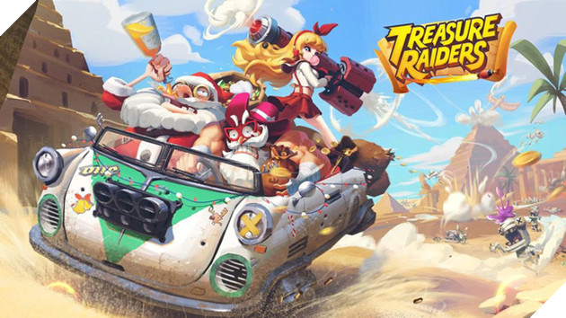 Treasure Raiders - Vào vai thợ săn kho báu trong game bắn súng đồ họa Chibi cực sắc màu
