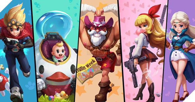 Treasure Raiders - Vào vai thợ săn kho báu trong game bắn súng đồ họa Chibi cực sắc màu