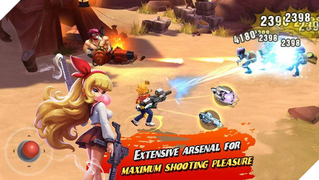 Treasure Raiders - Vào vai thợ săn kho báu trong game bắn súng đồ họa Chibi cực sắc màu