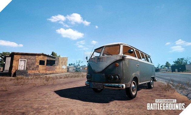 Không chỉ có xe bus, bản đồ sa mạc PUBG còn có cả chiếc xe tải ngầu hết nấc