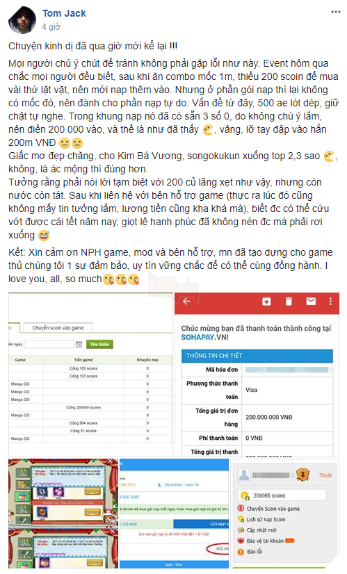 Câu chuyện kinh dị của game thủ Tom Jack