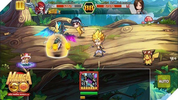 Không chỉ đem đến những gương mặt quen thuộc, Manga GO còn cho phép người chơi dung hợp các nhân vật để tạo ra hàng loạt vị tướng siêu khủng mà chỉ fan cuồng Manga/Anime mới biết