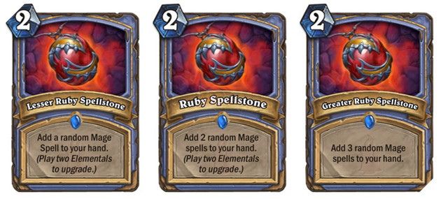Những Spellstone khi được nâng cấp lên cực kì mạnh.