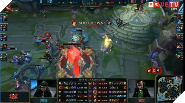 Ngày 1 All-Star 2017: Faker feed như được mùa và nhận thất bại cay đắng trước Đài Loan