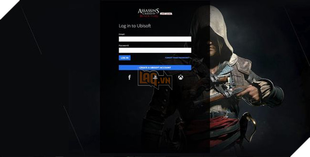 Truy cập E-mail và mật khẩu tài khoản Uplay hoặc tạo một cái