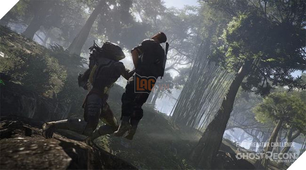 Predator trong Ghost Recon: Wildlands "sao y bản chính", trừ 2 món Shurikens và Smart Discs