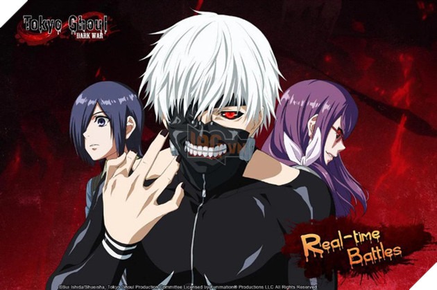 Tải ngay Tokyo Ghoul: Dark War - "Ngạ Quỷ" phiên bản game di động vừa ra mắt