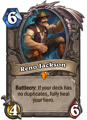 RenoJackson ra đời khiến cho những deck Control có một bộ mặt mới.