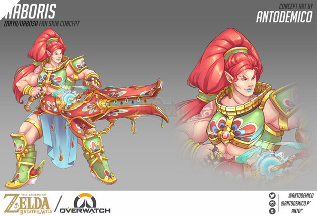 Zarya trong hình ảnh Urboa của The legend of Zelda: Breath of the wild