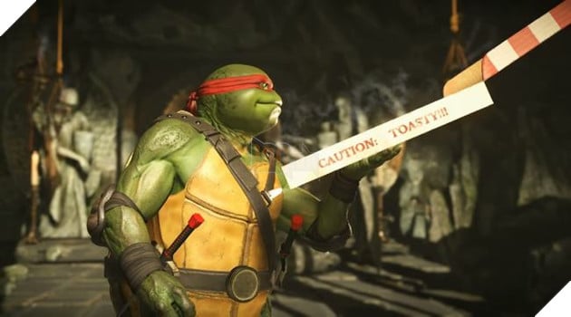 Đã là NInja Rùa, chắc chắn không thể thiếu ... Pizza!!!