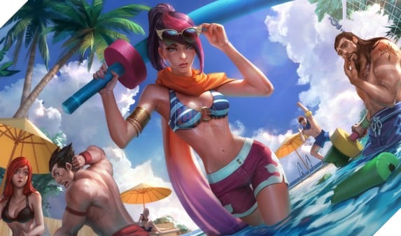 Fiora_PoolPartySkin