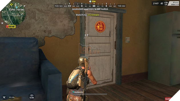 Rules of Survival lại xuất hiện bản hack mới, hiện vòng tâm, hỗ trợ nhảy cao,... bá đạo gấp nhiều lần bản cũ