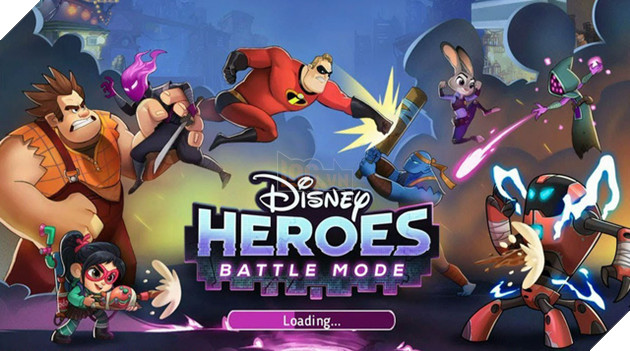 Disney Heroes: Battle Mode - Nhập vai các nhân vật hoạt hình cực vui nhộn trong thế giới Disney