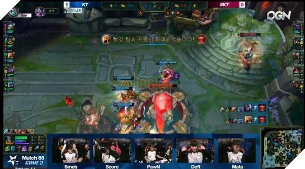 Liên Minh Huyền Thoại: Bị KT Rolster hủy diệt hoàn toàn với tỷ số 2-0, SKT T1 hết sạch hy vọng tại LCK Mùa Xuân 2018