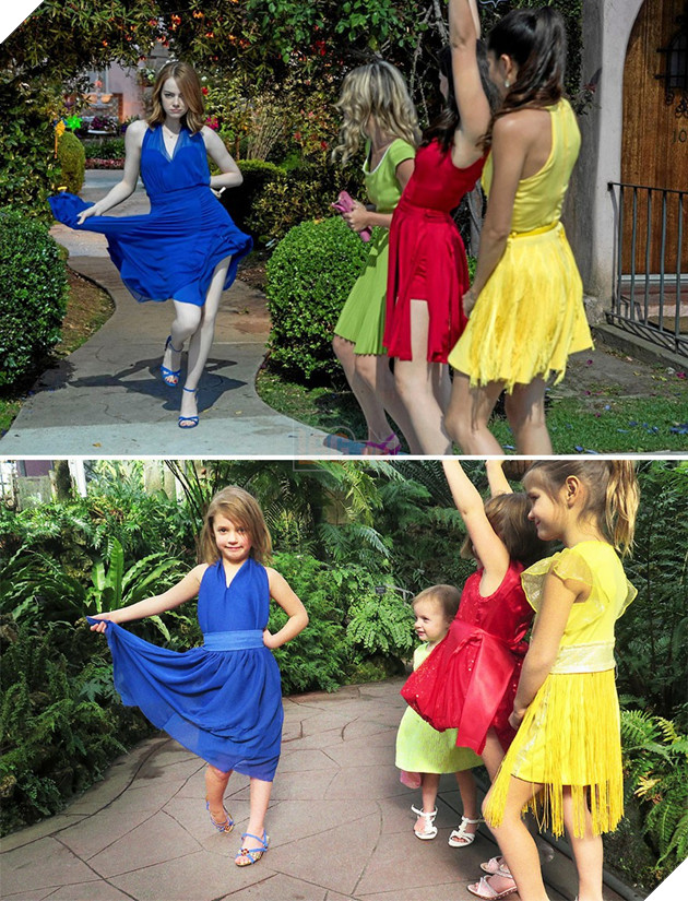 16 màn cosplay thần sầu các cảnh kinh điển trong giải Oscar của bé gái diễn sâu - Ảnh 9. 16 màn cosplay thần sầu các cảnh kinh điển trong giải Oscar của bé gái diễn sâu - Ảnh 9.