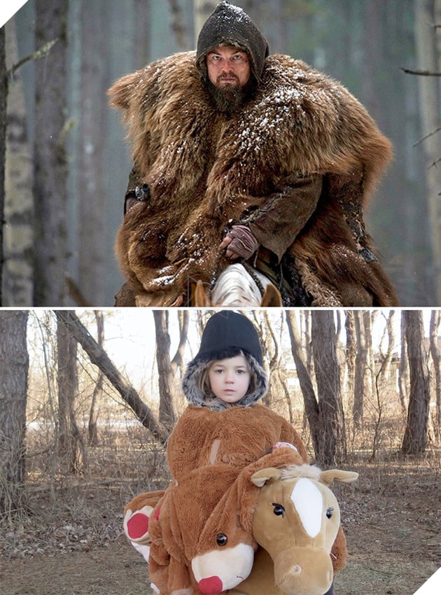 16 màn cosplay thần sầu các cảnh kinh điển trong giải Oscar của bé gái diễn sâu - Ảnh 11. 16 màn cosplay thần sầu các cảnh kinh điển trong giải Oscar của bé gái diễn sâu - Ảnh 11.