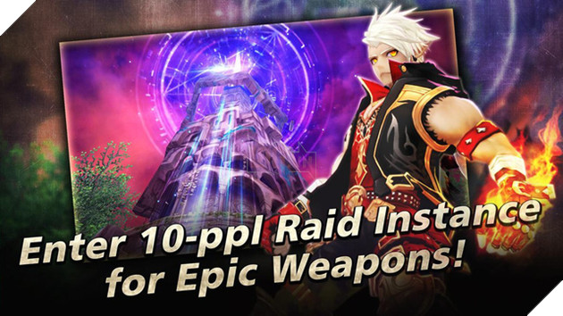 Aura Kingdom Mobile - MMORPG đậm chất Anime đã chính thức có bản tiếng Anh