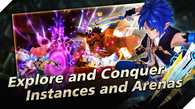 Aura Kingdom Mobile - MMORPG đậm chất Anime đã chính thức có bản tiếng Anh