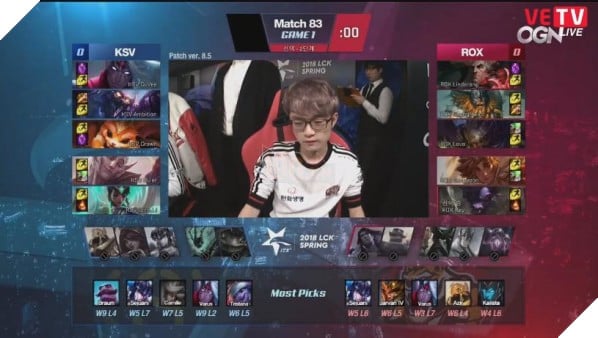 LMHT: Đương kim vô địch thế giới KSV có nguy cơ mất top 4 sau trận thua bạc nhược trước ROX Tigers