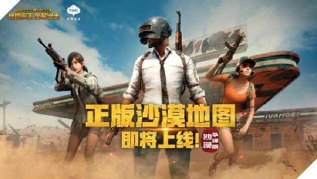 PUBG Mobile được Tencent cho ra mắt map Sa Mạc đầu tiên, tương tự như Miramar của PUBG PC