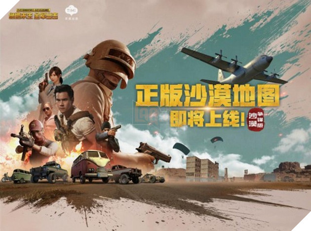 PUBG Mobile được Tencent cho ra mắt map Sa Mạc đầu tiên, tương tự như Miramar của PUBG PC