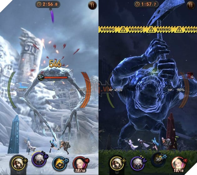 Gigant Shock - Game RPG sÄn boss khá»ng lá» theo lá»i chÆ¡i "má»t chạm" cá»§a Hà n Quá»c