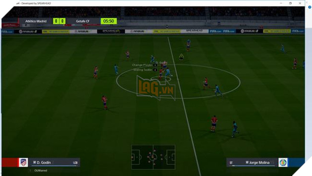 Hình ảnh in-game sau khi vào trận. Các bạn cần chỉnh độ sáng lại cho rõ hơn