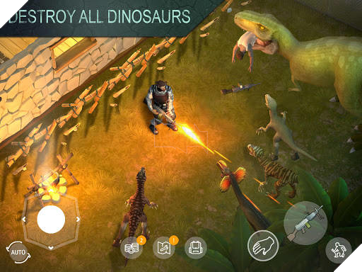 Jurassic Survival - Tập sinh tồn trong thời kỳ khủng long bạo chúa ngay trên smartphone