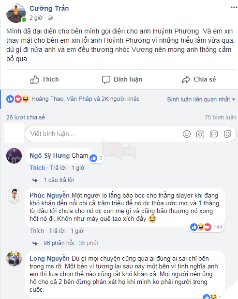 LMHT: Optimus chính thức lên tiếng xin lỗi Huỳnh Phương vì những hiểu lầm đã xảy ra
