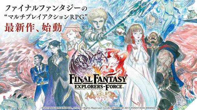 Final Fantasy Explorers Force - MMORPG 3D đậm chất Nhật Bản đã chính thức ra mắt