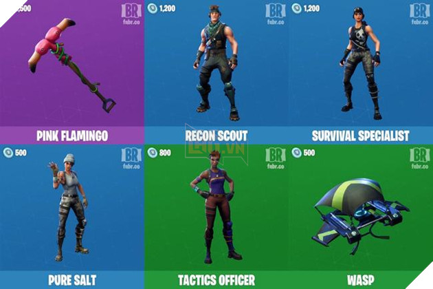 Fortnite: Battle Royale kiếm được hàng đống tiền chỉ nhờ vào trang phục