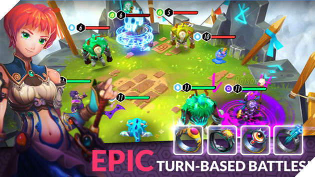 Tải ngay Heroes of Rings - Game nhập vai Turn-based đồ họa 3D cực đáng chơi
