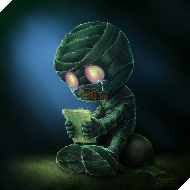 Xác ướp u sầu Amumu rất cần sự bao bọc từ đồng đội.
