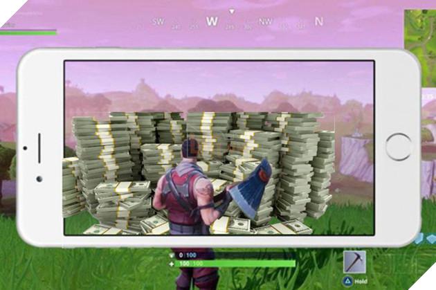 Dù mới chỉ là bản "mời chơi thử" nhưng Fortnite Mobile đã nhẹ nhàng kiếm được hơn 120 tỷ đồng