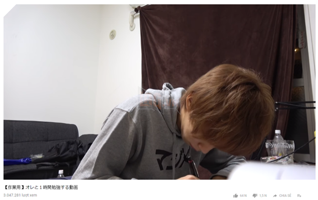 Video làm bài tập của Hajime Shacho đã đạt 3 triệu lượt xem