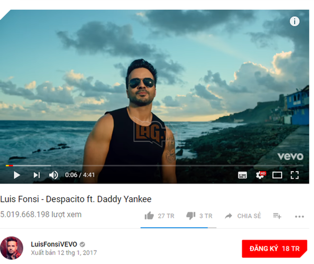 Khôi phục MV 5 tỷ view “Despacito”, Youtube đã chặn đứng được cuộc tấn công của hacker
