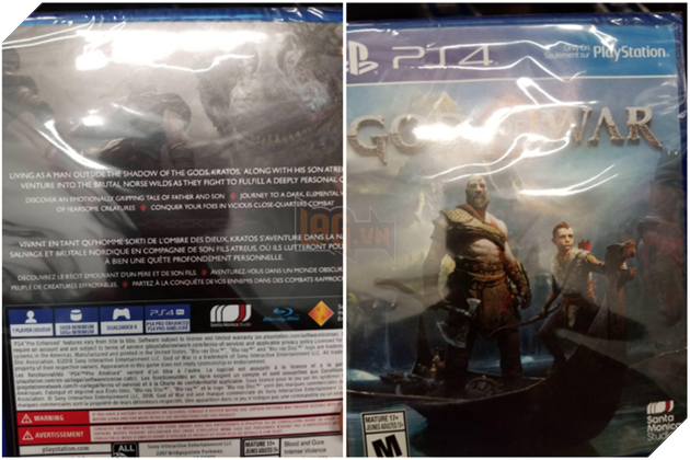 Dù còn cách ngày ra mắt 2 tuần nhưng hình ảnh về đĩa game God of War đã bị chia sẻ rộng rãi trên mạng