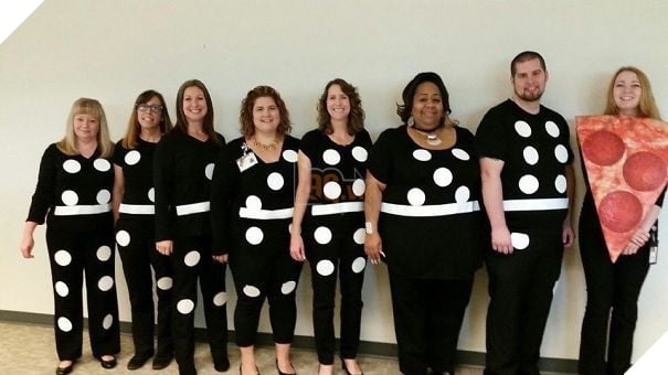 Dress Up Like "Dominoes" They Said