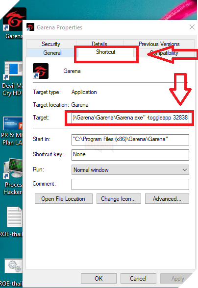 Hướng dẫn tải game Garena ROE - Ring Of Elysium phiên bản Thái Lan và Indonesia mà không cần Fake IP