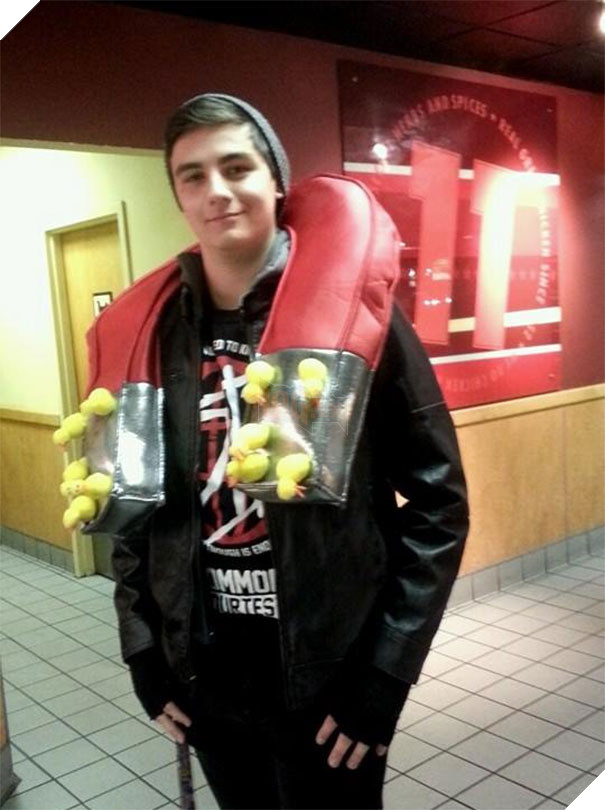 Took A While For Anyone To Figure Out What I Was In My Costume. I Was A Chick Magnet