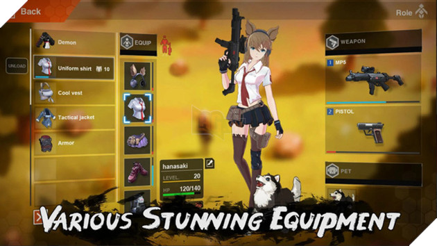 Zgirls II-Last One - Nhập vai nữ chiến binh Anime "nóng bỏng" sinh tồn trong thế giới Zombie