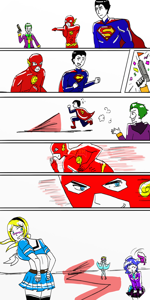 The Flash với cú chạy có vận tốc ánh sáng đã làm... tốc váy khá nhiều người.