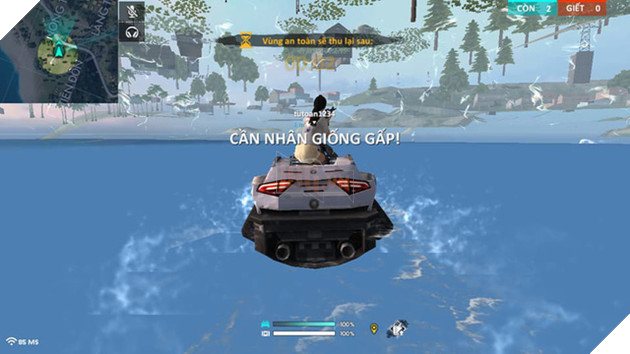 Free Fire: Xuất hiện góc lag khi game thủ điều khiển xe đa năng va chạm với nhau