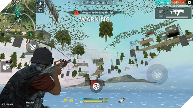 Free Fire: Xuất hiện góc lag khi game thủ điều khiển xe đa năng va chạm với nhau