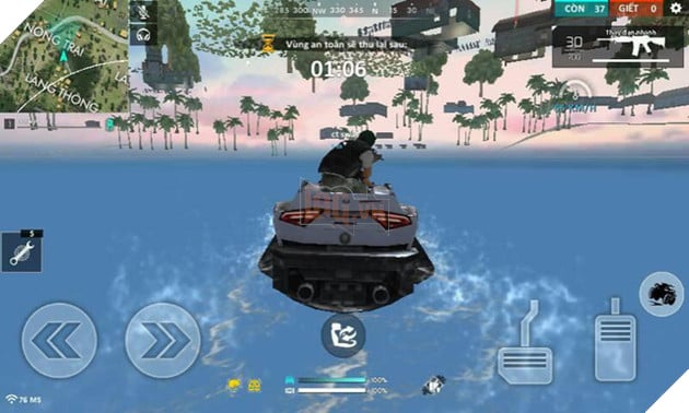 Free Fire: Xuất hiện góc lag khi game thủ điều khiển xe đa năng va chạm với nhau