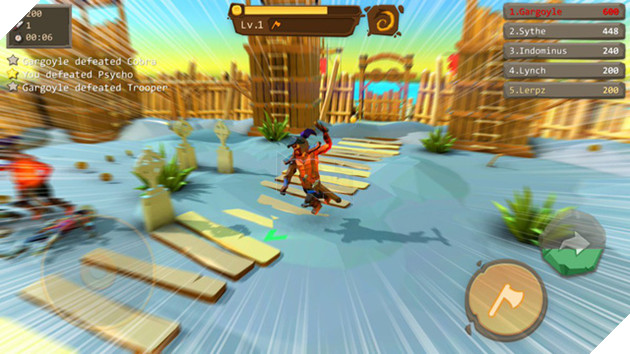 Olaf bất ngờ xuất hiện trong tựa game "ném rìu" vui nhộn đậm chất Battleground