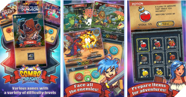 Combo Rush - Mảnh ghép hoàn hảo của game hành động nhập vai kết hợp... Audition