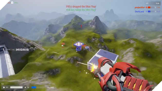 Midair - Tựa game vừa bay vừa bắn súng siêu hài hước mới mở cửa miễn phí